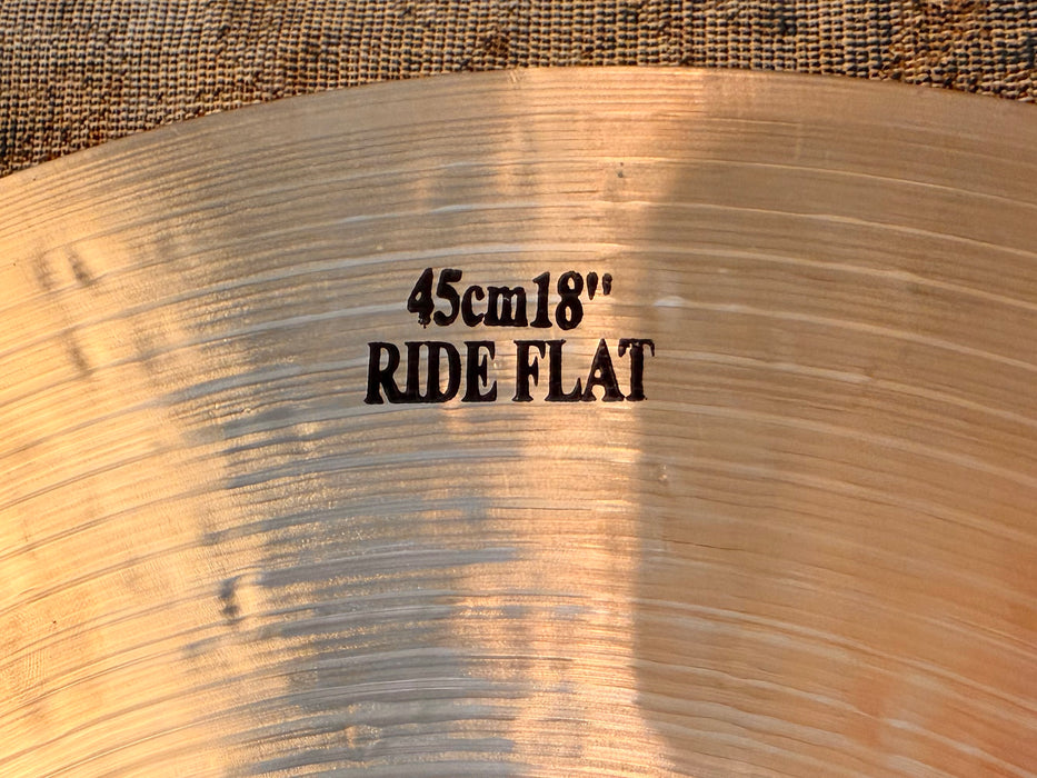 Rare DARK WARM ISTANBUL Mehmet FLAT RIDE 18” Responsive Controlled Ultra Smooth! Incredible! 1574 g