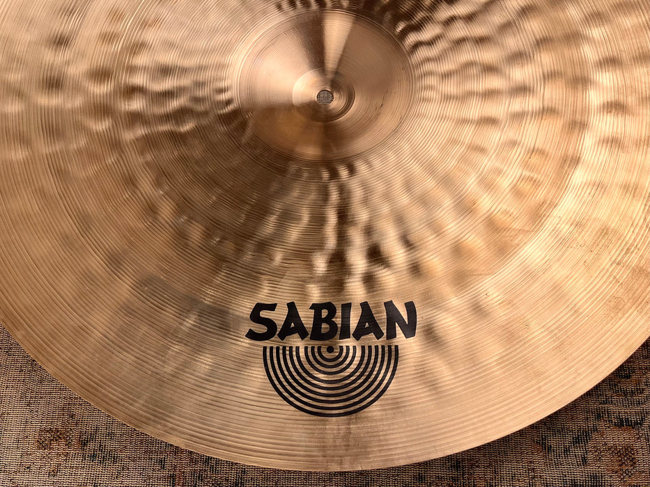 RARE Discontinued SABIAN CYMBAL VOTE HHX SMOKY 21" Ride 2378 g PERFECT! DRY!