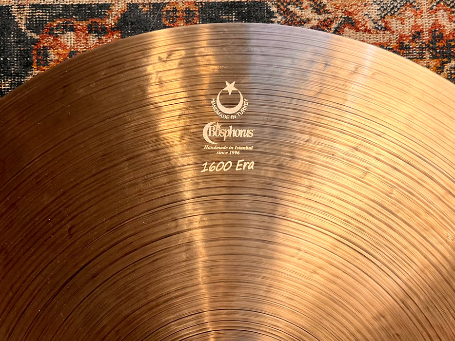 Light Complex Bosphorus 1600 Hihats 15” 1010 1214 g IMMACULATE Blue Hue! AIRY Tone! RARE
