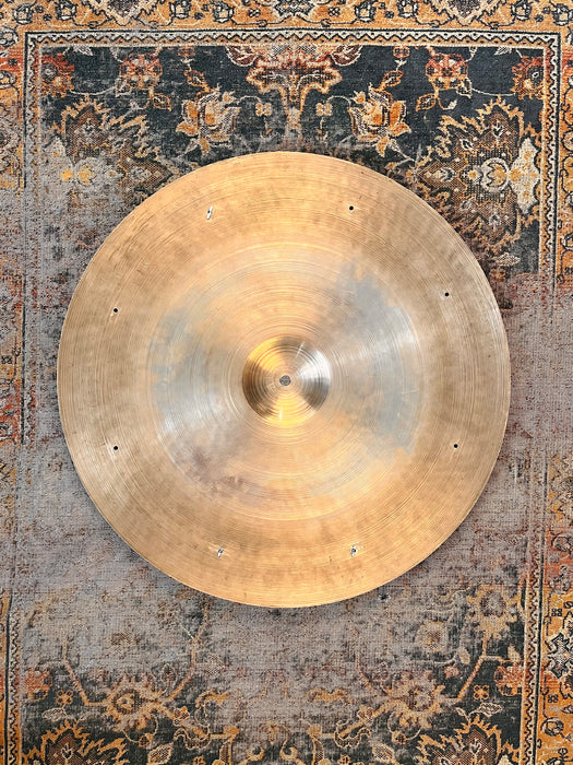 RARE Vintage Zildjian 1940s TRANS STAMP MINI CUP Light Crash Ride Sizzle 1578 g PERFECT Left Side Crash Ride