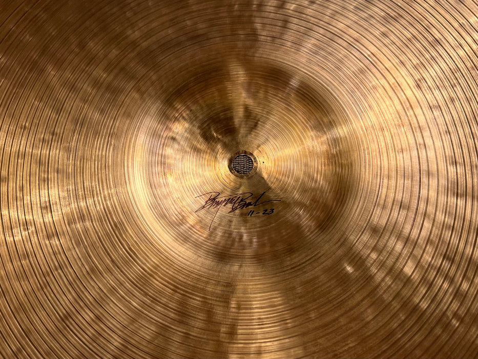 Unique 23” Dark Complex Borba Multi Crash Ride Sizzle 2517 g Must Listen! Amazing