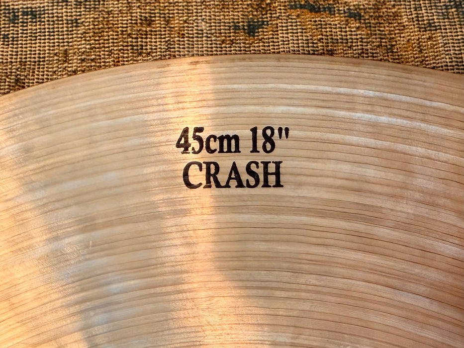 DARK FULL Istanbul Mehmet LEGEND DARK Crash 18” 1378 g PERFECT! Wide Lathing!