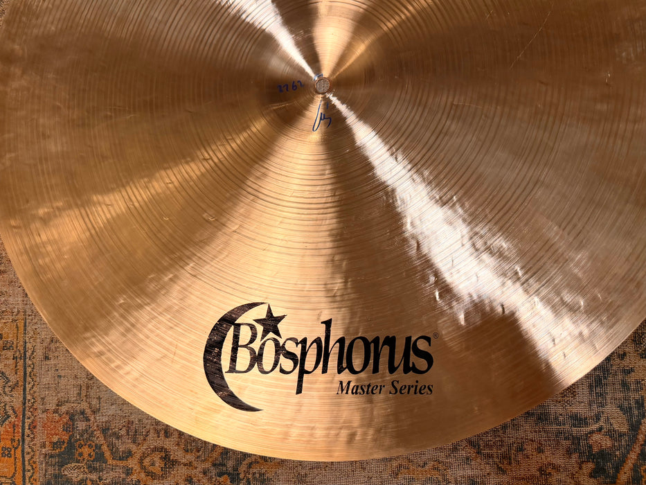 ULTRA Paper Thin 24” Bosphorus MASTER Series Ride Crash MULTI! Only 2262 g INCREDIBLE Papery Shimmer!