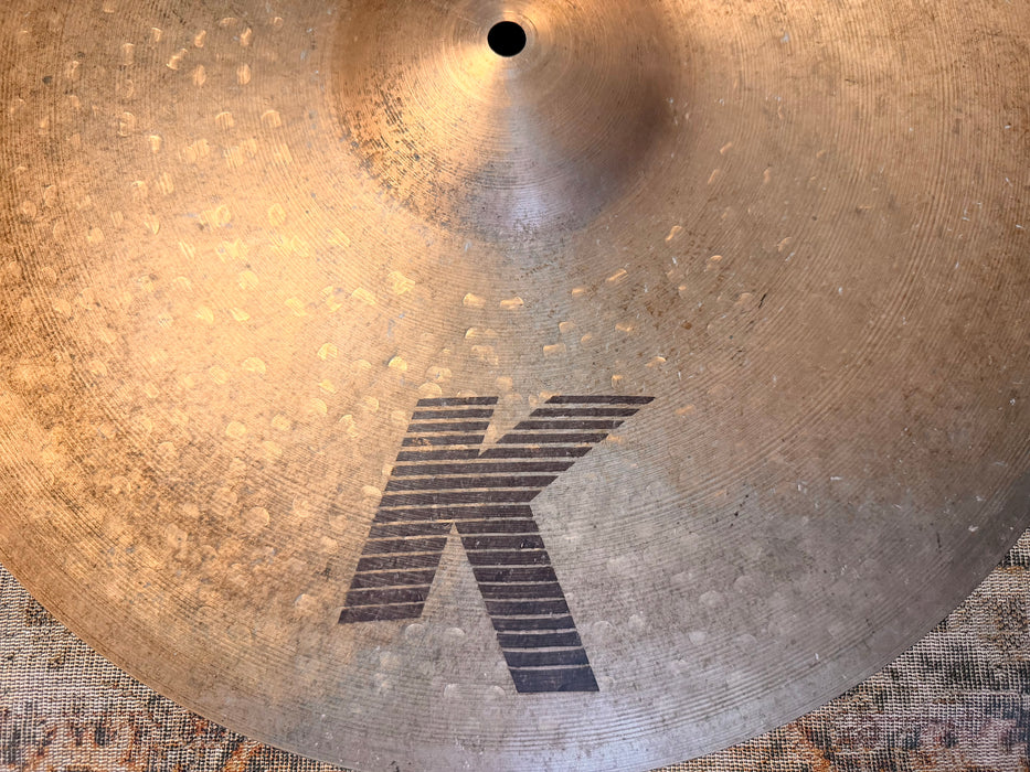 Zildjian K CUSTOM DARK Ride 20” 2266 g CRASHABLE Versatile! Semi-Dry! Don’t Pay $530 for a guess!