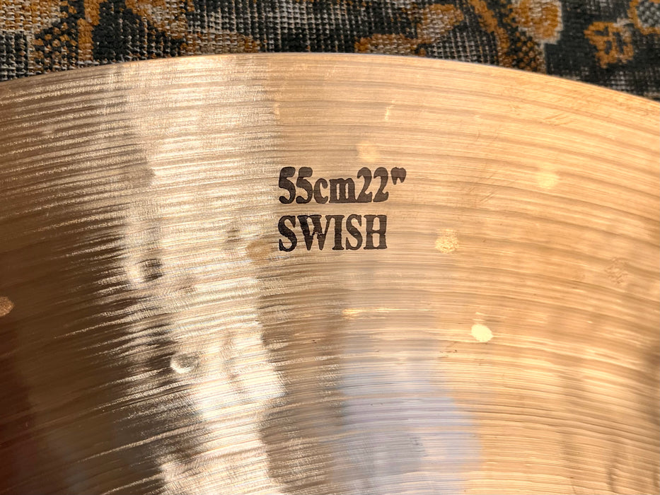 Mellow Old School ISTANBUL Mehmet 22” FACTORY SWISH China 1834 g WARM EXOTIC Complex! Amazing!