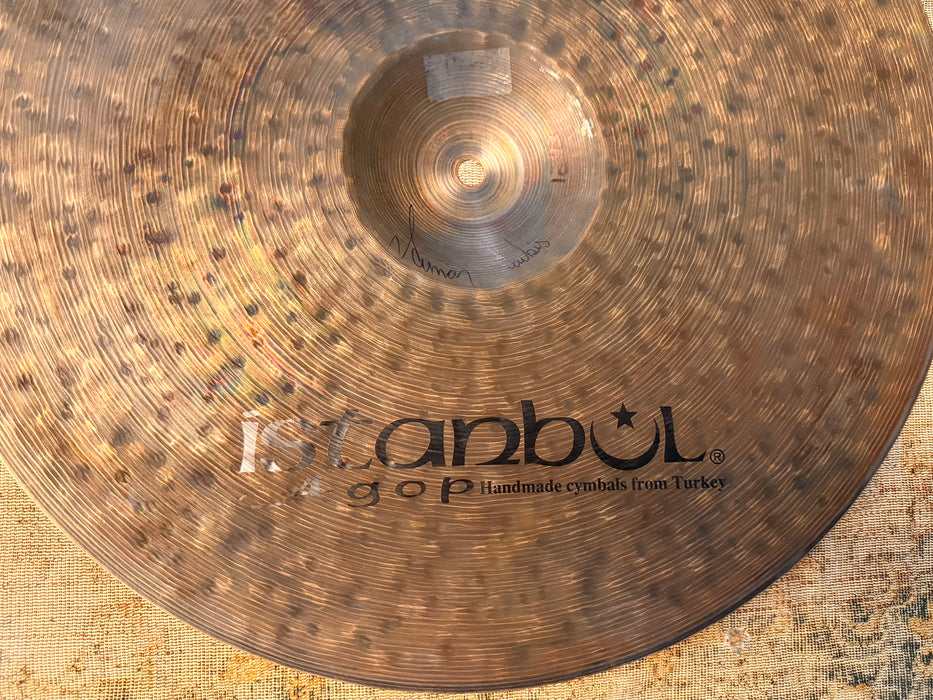 Istanbul AGOP OM 18” CRASH Or LIGHT RIDE IMMACULATE Cond! 1243 g! GORGEOUS!