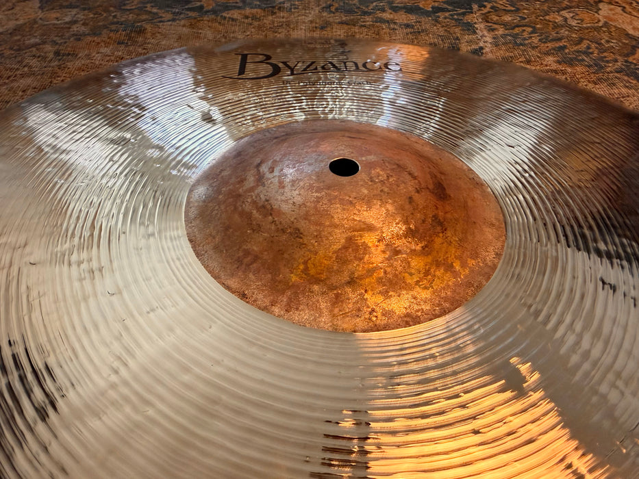 Meinl BYZANCE POLYPHONIC BRILLIANT Crash 18” LIMITED EDITION! PERFECT! RAW BELL! 1398 g