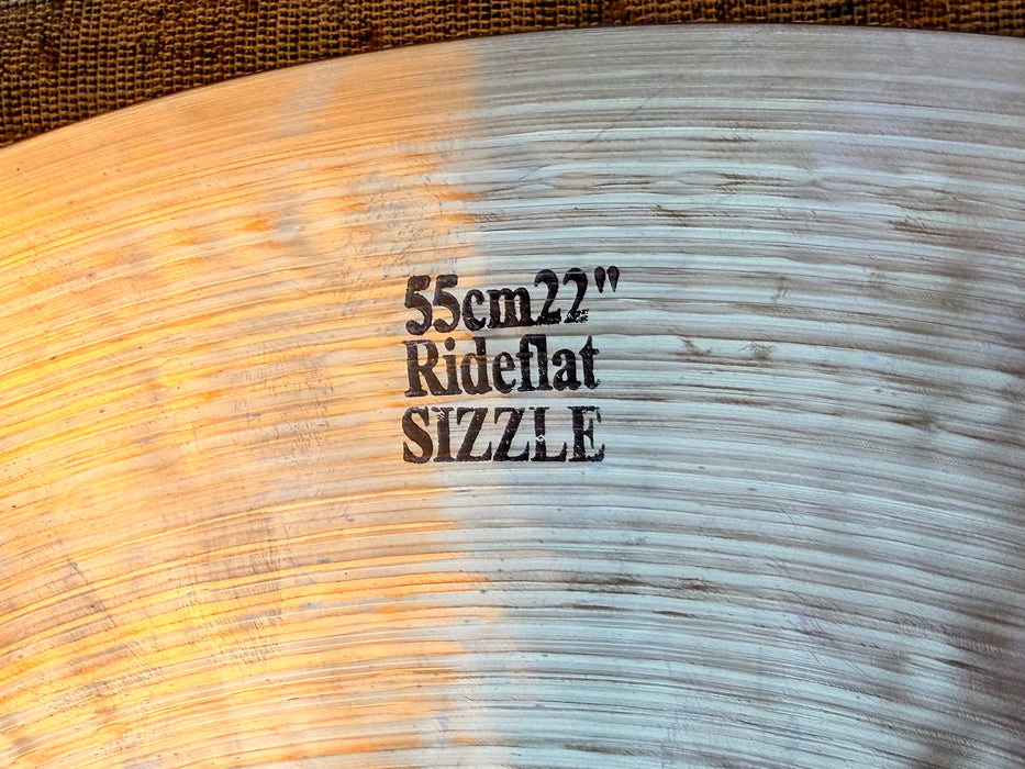 ISTANBUL Mehmet HORACIO EL NEGRO FLAT RIDE 22” Sizzle Immaculate! 2498 g Stunning! Controlled! Ultra Mellow!