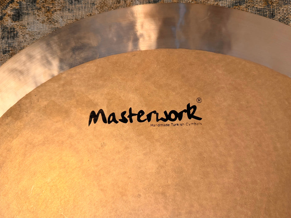 ULTRA THIN MASTERWORK 22” PAPER THIN Crash Ride ONLY 1558 g Absolutely Incredible!! Thalles