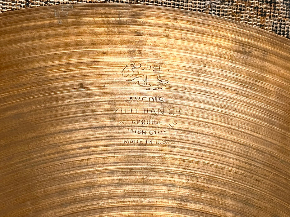 THIN TOP Vintage Zildjian New Beat 14” Hihats ONLY 722 g Over 1056 g Light Complex Amazing