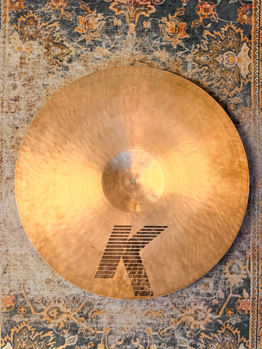 THE FAMOUS Vintage Zildjian EAK K Ride 20” 2462 g SUPER DARK! DRY! Vintage GADD Vibes!