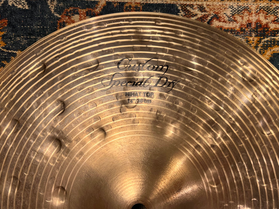 IN BAG MINT DRY Dark Zildjian K Custom SPECIAL DRY Hihats 14” 888 1340 g