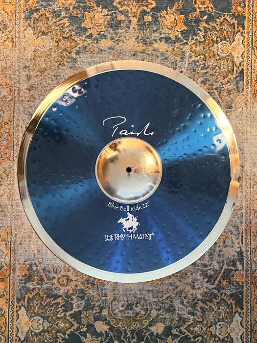 Paiste Signature BLUE BELL STEWART COPELAND Ride 22” The Rhythmatist! 3456 g CLEAN! Don’t Pay $820