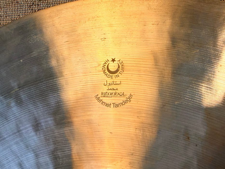 Rare Istanbul Mehmet LEGEND Crash 18” 1295 g DARK GLOWING WARM! Mint! Amazing!