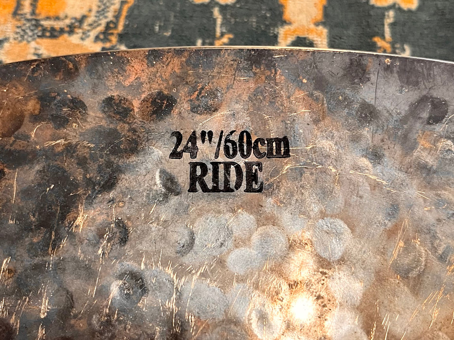 RARE DARK 24” Istanbul Mehmet 61st Anniversary Ride 2784 g Absolutely Incredible Sounding! Smooth