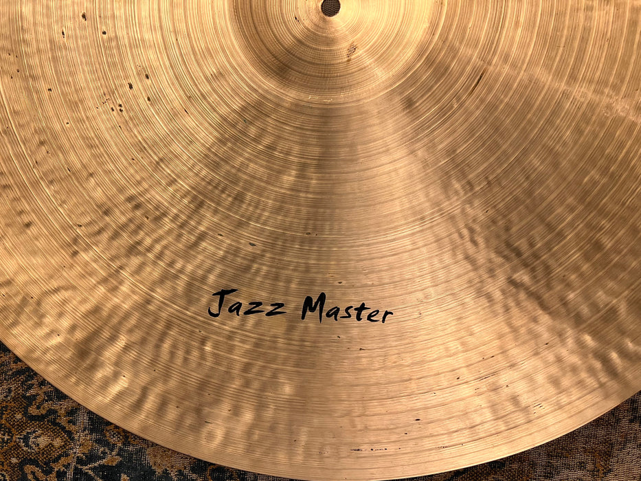 GLORIOUS GLOWING MASSIVE Masterwork Paper Thin Jazz Master Crash Ride 26” 3184 g