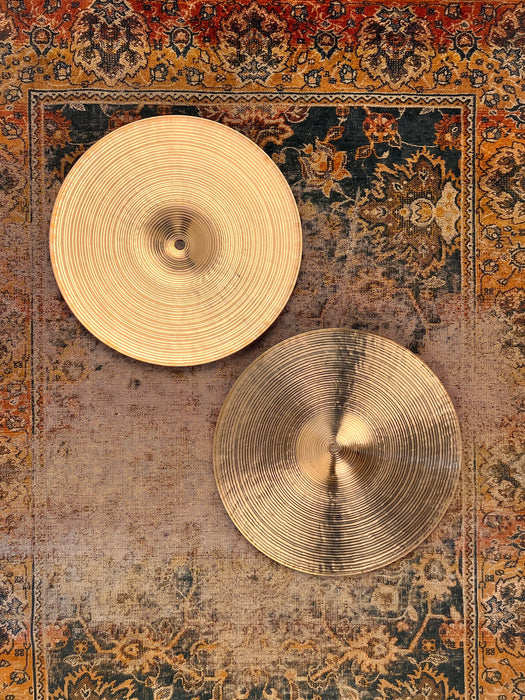RARE Discontinued Original PAISTE TWENTY 13” Hihats 897 1204 g PERFECT! CLEAN! TIGHT CRISP