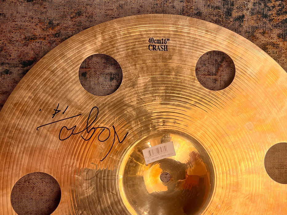 COMPLEX Istanbul Mehmet TRASH Crash EFFECTS Brilliant 16” 810 g HUGE Holes WHY PAY $365?
