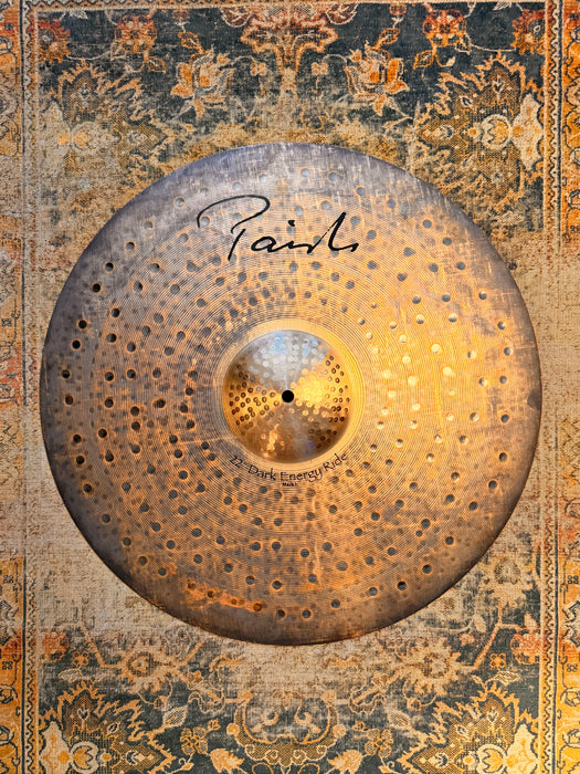 Paiste DARK ENERGY Mark I 22” Ride IMMACULATE Cond! DRY & DARK! Versatile! 3046 g WHY PAY $914?
