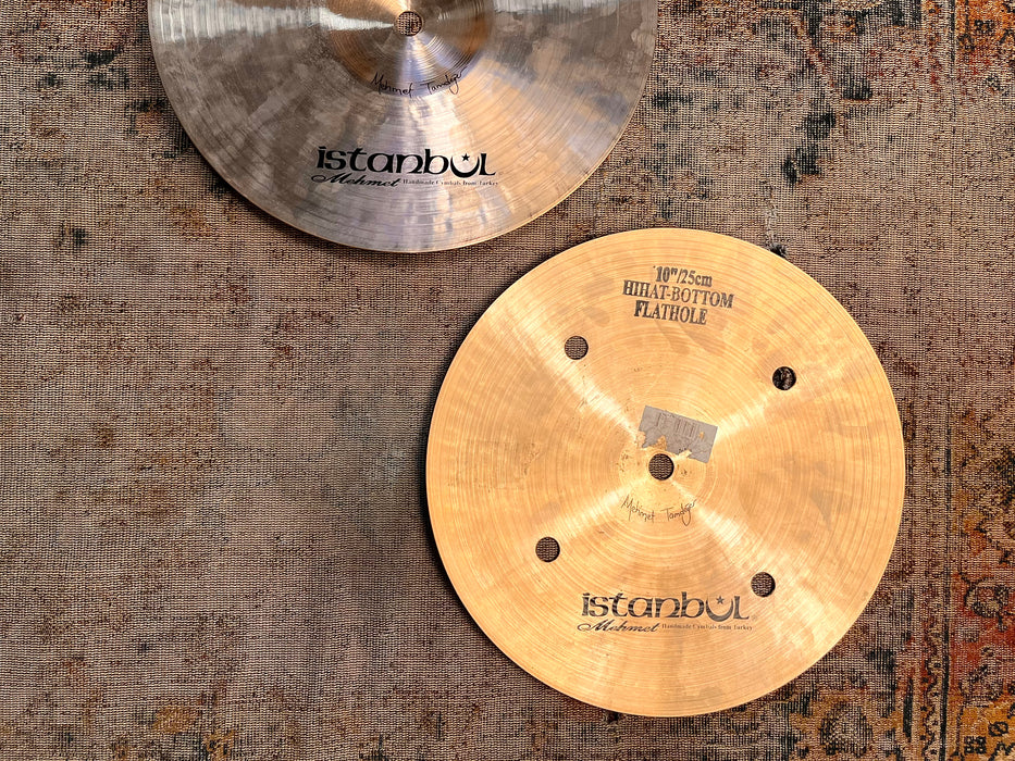 RARE Istanbul Mehmet 10” QUICK BEAT Traditional Hihats 486 617 g CLEAN! Super FAST Responsive!