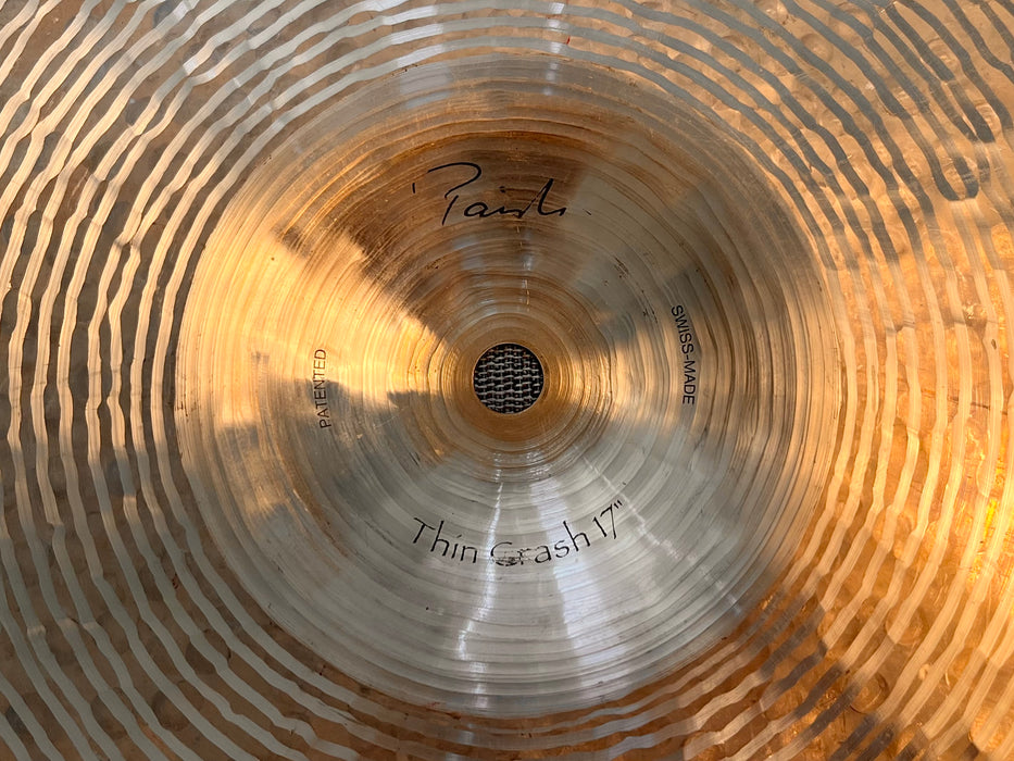 Paiste TRADITIONAL Thin Crash 17” 1097 g CLEAN! Amazing Warm Complex! DON’T PAY $550!!