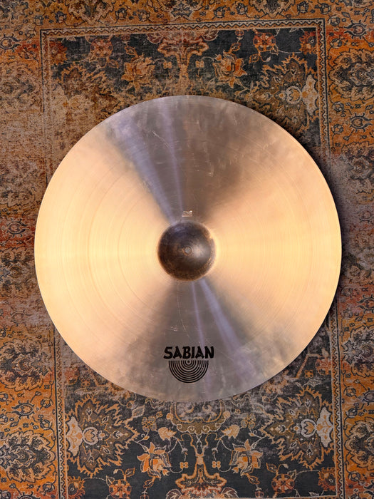 Sabian CUSTOM 24” Memphis Ride 2 FOOT Light Dry Beauty! One Of Kind! Perfect Shape! 3442 g