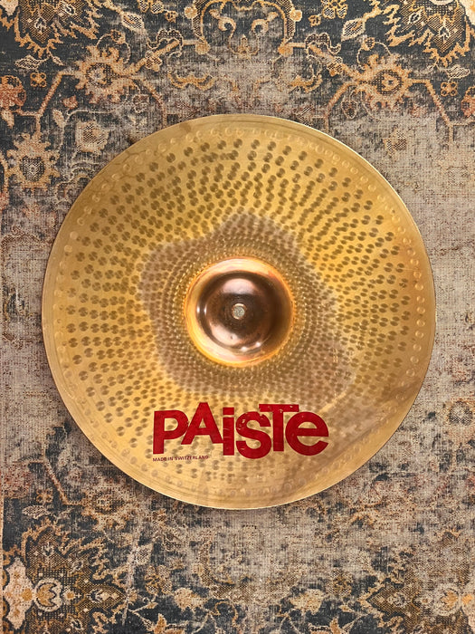 Rare NOS Red Label Paiste 3000 RUDE 17” Crash Ride 1577 g PERFECT FULL