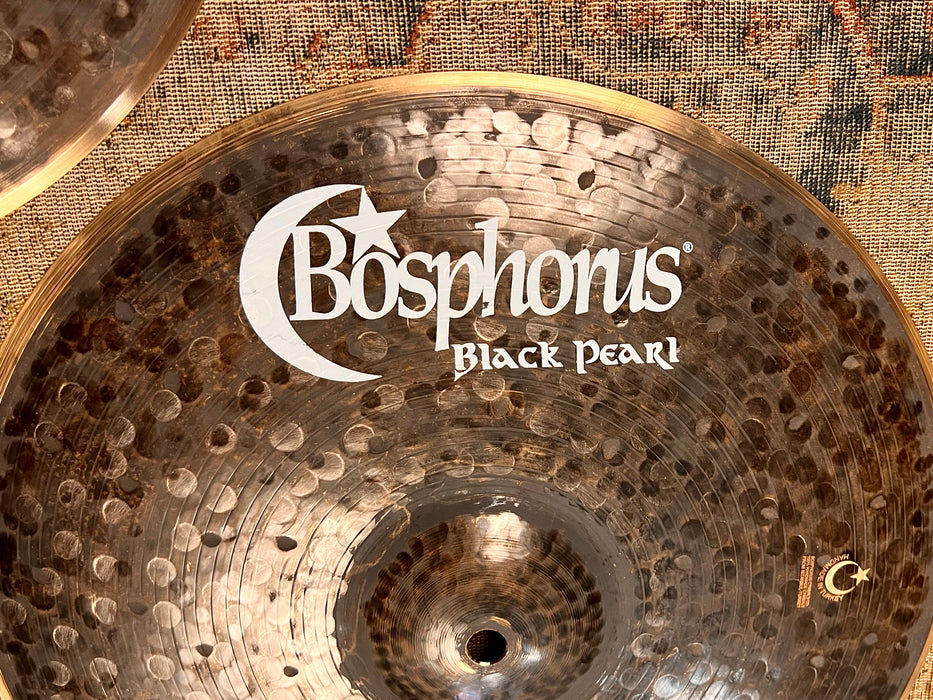 Dry Complex Bosphorus Black Pearl 14” Hihats 800 900 g PERFECT PAPERY! More Refined Turk Tone!