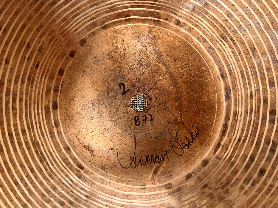 Istanbul AGOP SIGNATURE 14” Hihats 872 938 g Famous LIGHT SMOKY COMPLEX! Perfect Shape!