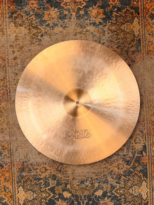 SUPER RARE 1979 Vintage Paiste 602 20” CHINA TYPE Pang Swish SUPER CLEAN! Iconic Exotic Tone! 2097 g