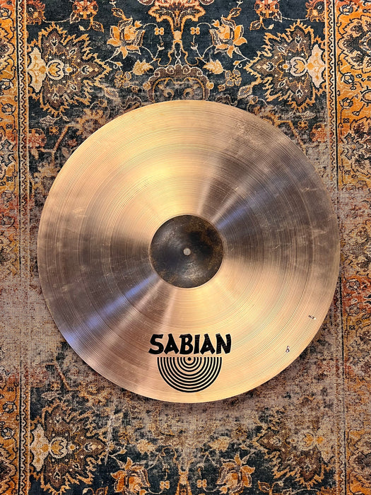 Amazing Sounding Discontinued DRY Sabian MEMPHIS Ride 21” SIZZLE AAX 2397 g Clean