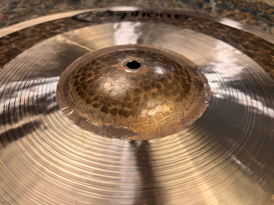 LIGHT SHIMMERING WARM Bosphorus Antique 22” THIN Ride 2280 g Sultan MINT