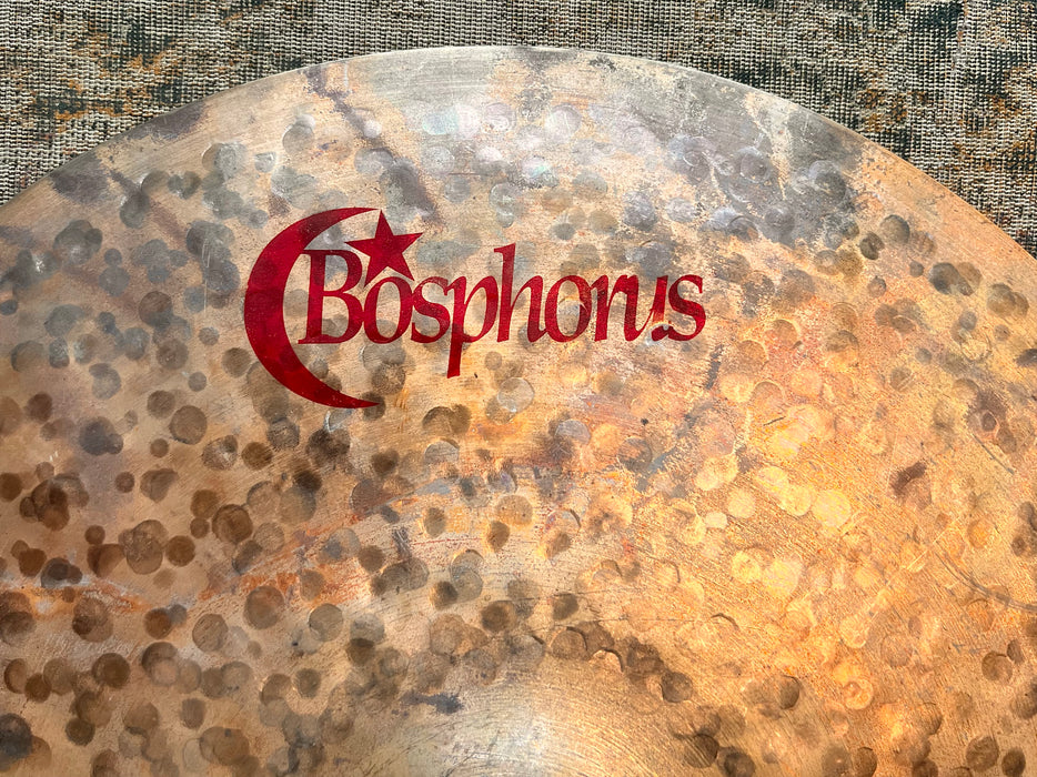 TURK OF DOOM Dark Complex Bosphorus RAW 20” THIN CRASH RIDE ONLY 1580 g Spectacular Unlathed