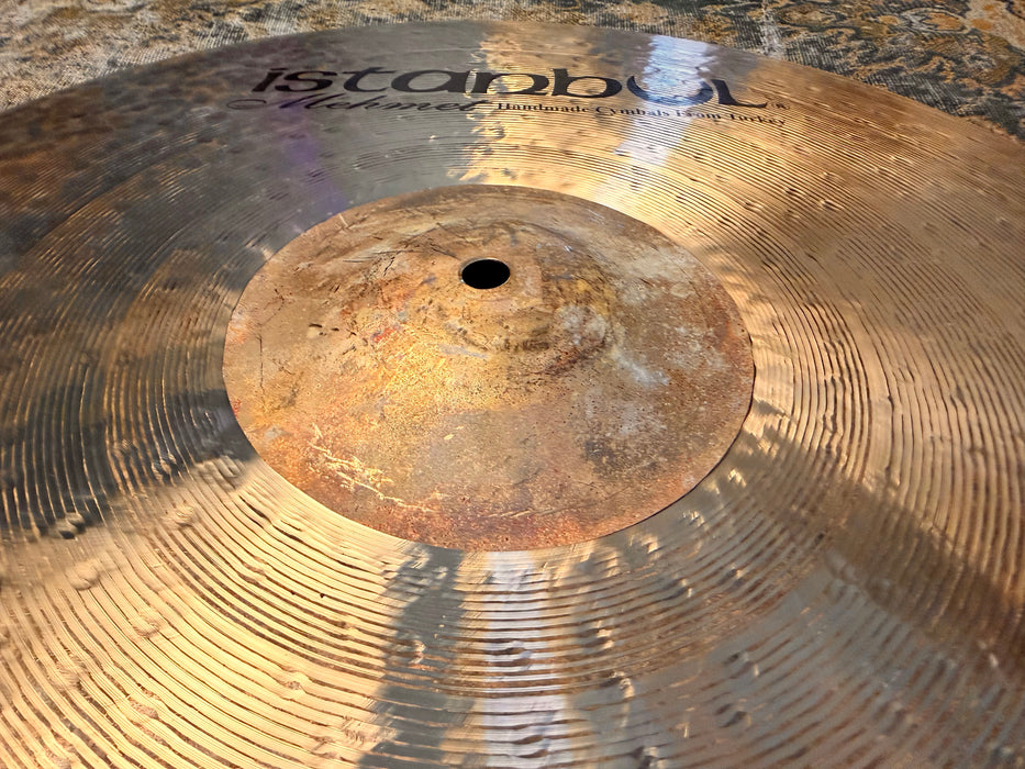 Rare ULTRA DARK Complex Istanbul Mehmet 21” MC Jazz Ride Crash 2209 g PERFECT! CRASHABLE
