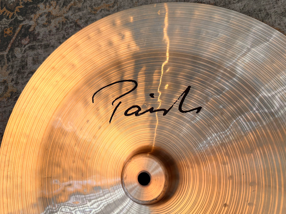 PAISTE Dimensions THIN CHINA 18” DARK Complex & Very Responsive Amazing shape! 1095 g Hard to Find