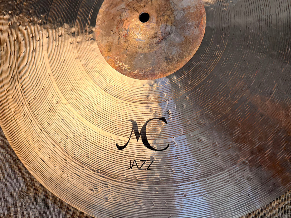 Rare ULTRA DARK Complex Istanbul Mehmet 21” MC Jazz Ride Crash 2209 g PERFECT! CRASHABLE