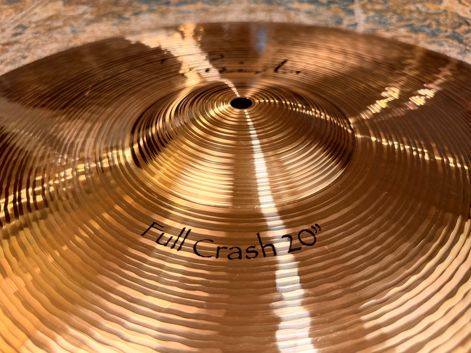 Paiste Signature 20” FULL CRASH 2088 g IMMACULATE Shape! Darker Thinner STUNNING! Don’t Guess For $646! HEAR IT!