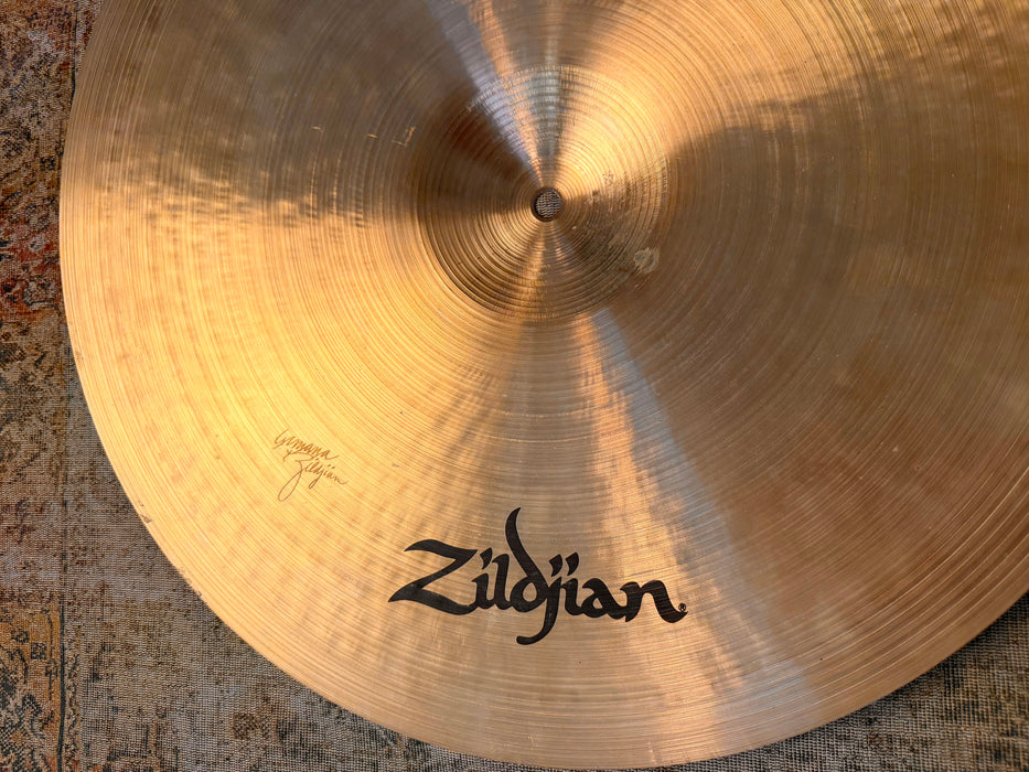 ZILDJIAN A & CIE "Vintage" 20" RIDE 1st RUN! NO LONGER MADE! Smooth Clean Tone! CRASHABLE 1947 g