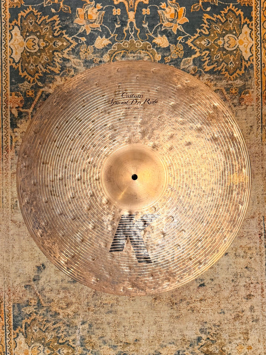 Zildjian K CUSTOM Special Dry Ride 21” IMMACULATE Shape! DARK COMPLEX 2496 g  GREAT ONE! Don’t Pay $580!