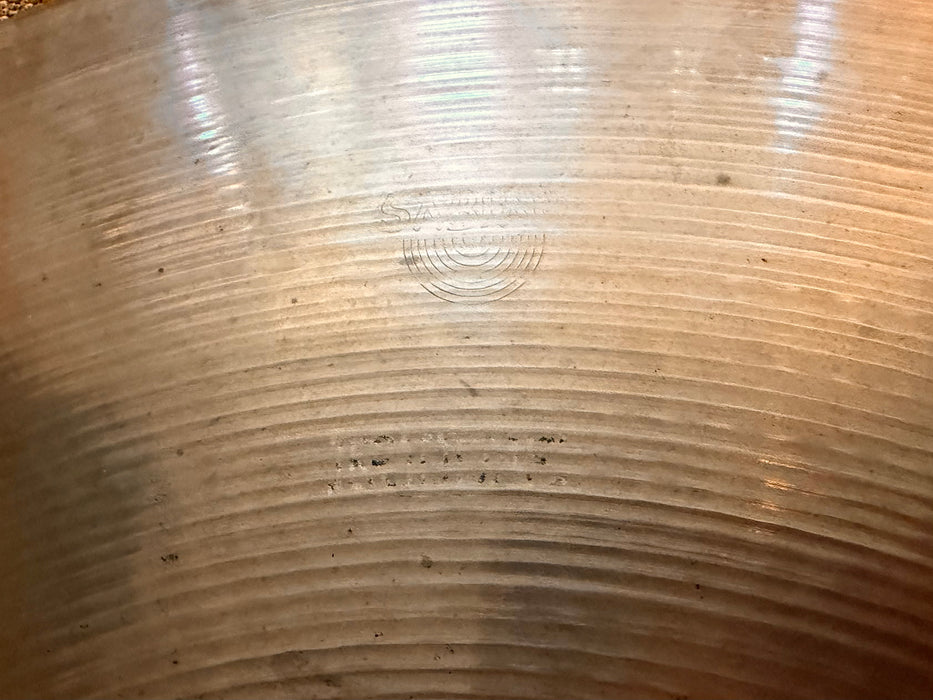 Rare Vintage Sabian 22” SOUND CONTROL Ride EARLY ONE! 3263 g AA TIGHT CONTROLLED Tone! AMAZING Bell