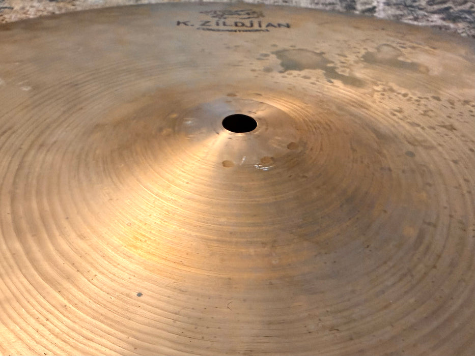 Zildjian K CONSTANTINOPLE 22” MEDIUM THIN HIGH 2494 g LIGHT COMPLEX Smoky CRASHABLE