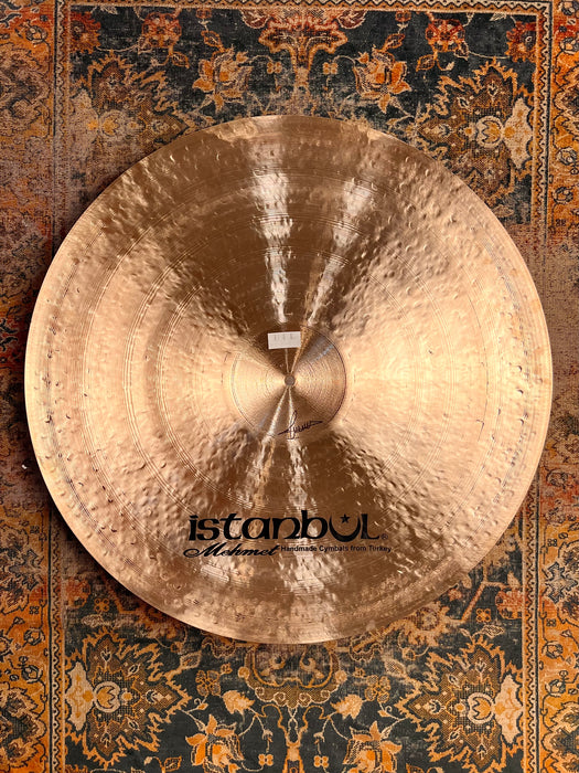 AMAZING 24” Istanbul Mehmet BIG RIDE Jazz Only 2818 g DARK Crashable PERFECT