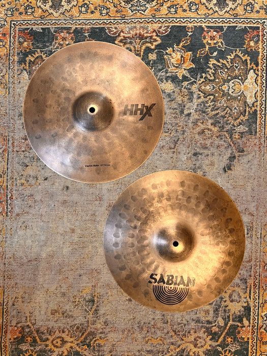 Ultra Dry Sabian HHX Jojo Mayer Fierce Hats 13” 794 1306 g CLEAN! CRISP! RAW! Discontinued!
