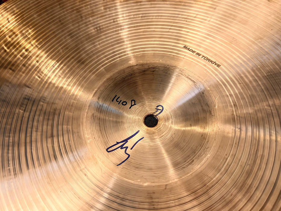 Versatile Bosphorus ANTIQUE Sultan Medium Thin Crash 19” SIZZLE 1408 g CLEAN