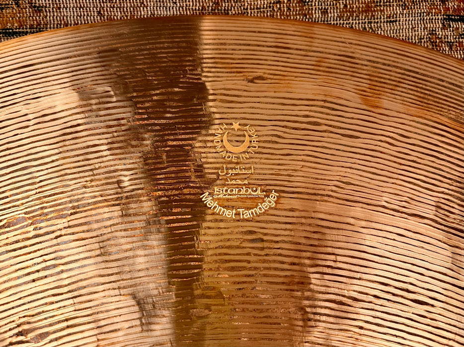 RARE THIN ISTANBUL Mehmet 24” BIG RIDE Jazz Only 2595 g MINT! Absolutely GLORIOUS!