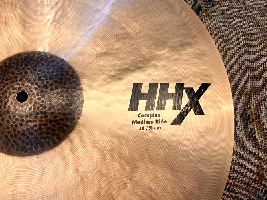 IMMACULATE SABIAN HHX COMPLEX MEDIUM RIDE 20” 2294 g DON’T PAY $500