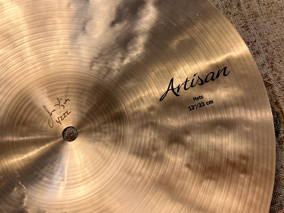 RARE DARK CRISP Sabian ARTISAN Hihats 13” 813 1296 g IMMACULATE In Bag