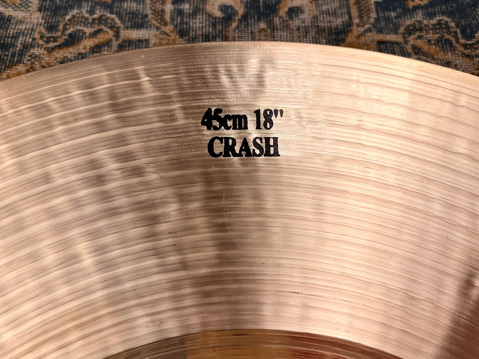 GORGEOUS ISTANBUL Mehmet HYBRID CRASH 18” 1514 g SEMI-DARK & Clean! Perfect Don’t Pay $434!