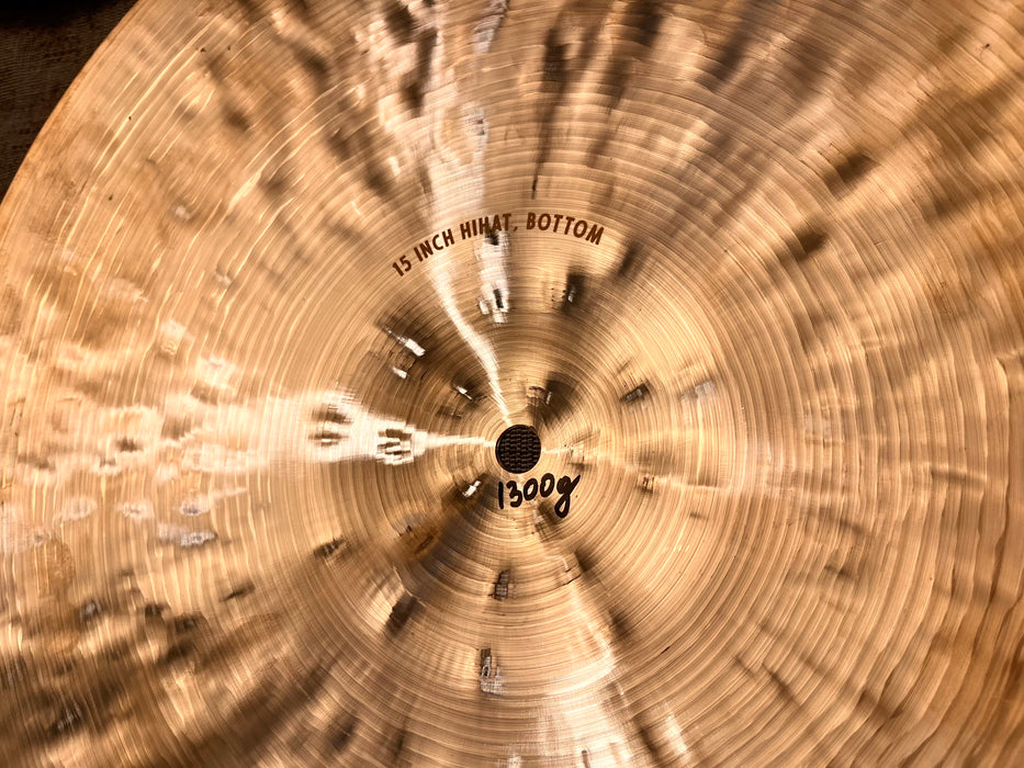 Meinl BYZANCE FOUNDRY RESERVE 15” Hihats DARK Complex Low! 925 1300 g SUPER CLEAN!