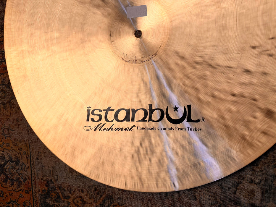 RARE GLOWING 2 FOOT ISTANBUL MEHMET LEGEND 24” Ride 2806 g CRASH Immaculate Amazing